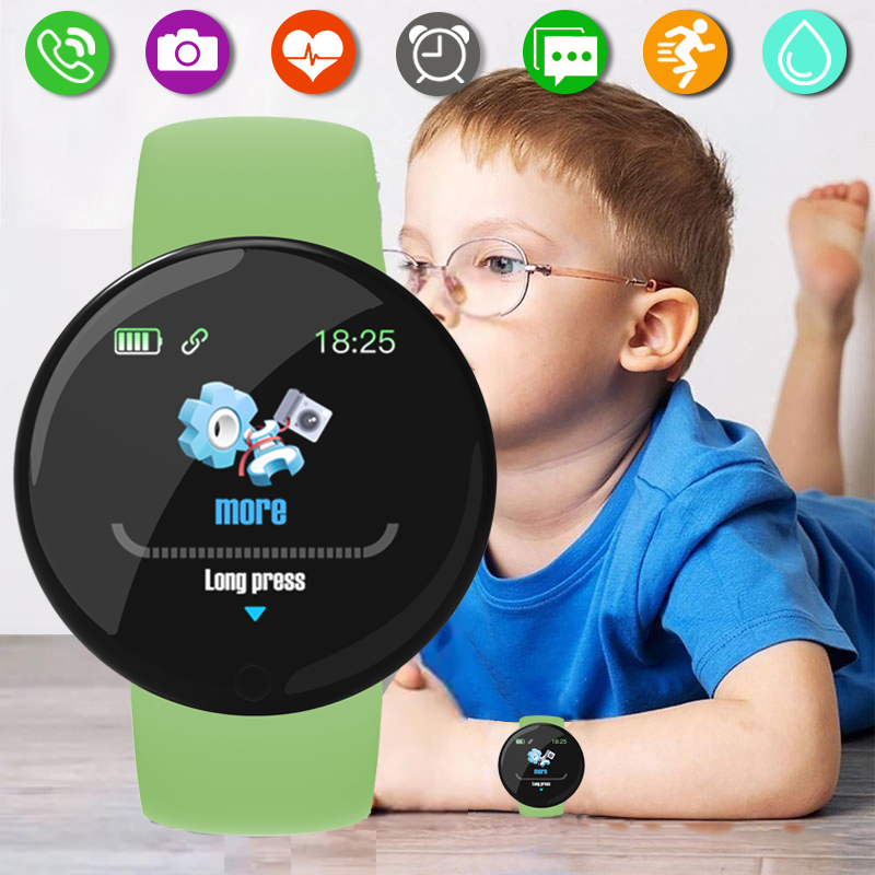Smartwatch Watches For Girls - เด็กสมาร์ทนาฬิกาข้อมือความดันโลหิต Smartwatch กันน้ำผู้หญิงเครื่องวัดชีพจรสายรัดข้อมือฟิตเนสเด็กดูกีฬา