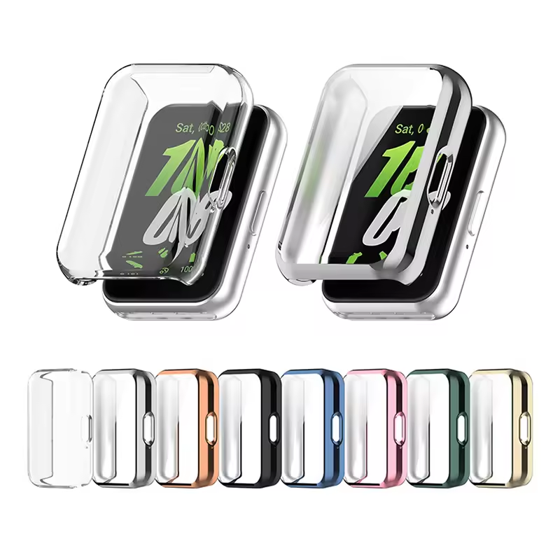 Smartwatch Watches For Girls - เคสสำหรับ Samsung Galaxy Fit 3เคสอุปกรณ์ป้องกันหน้าจอสมาร์ทวอทช์กันกระแทก TPU