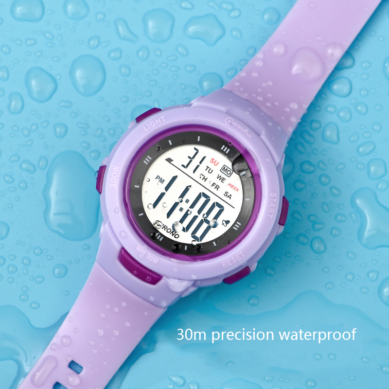 Smartwatch Digital Watches For Kid Girl - อุทัย CE49 นาฬิกาเด็กแฟชั่นนาฬิกาปลุกกันน้ําส่องสว่างนาฬิกาสมาร์ทเด็กชายและเด็กหญิงนักเรียนนาฬิกาข้อมืออิเล็กทรอนิกส์ของขวัญ