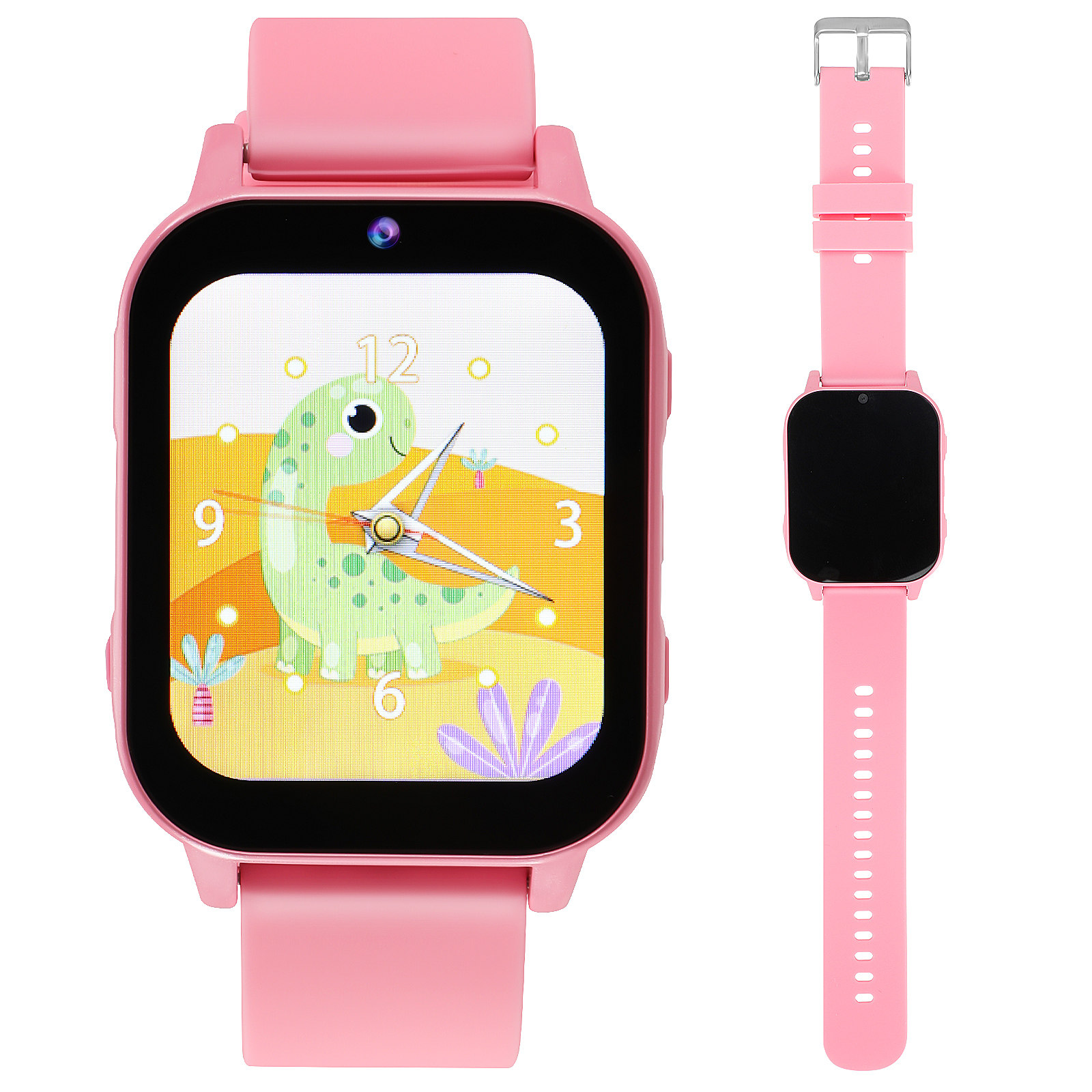Smartwatch Digital Watches For Kid Girl - นาฬิกาสำหรับเด็กพร้อมเกม นาฬิกาอัจฉริยะเพื่อการศึกษา นาฬิกาดิจิทัลสีชมพูสำหรับเด็กชายและเด็กหญิง นาฬิกาจับเวลาและตั้งปลุก นาฬิกาอัจฉริยะสำหรับเด็ก