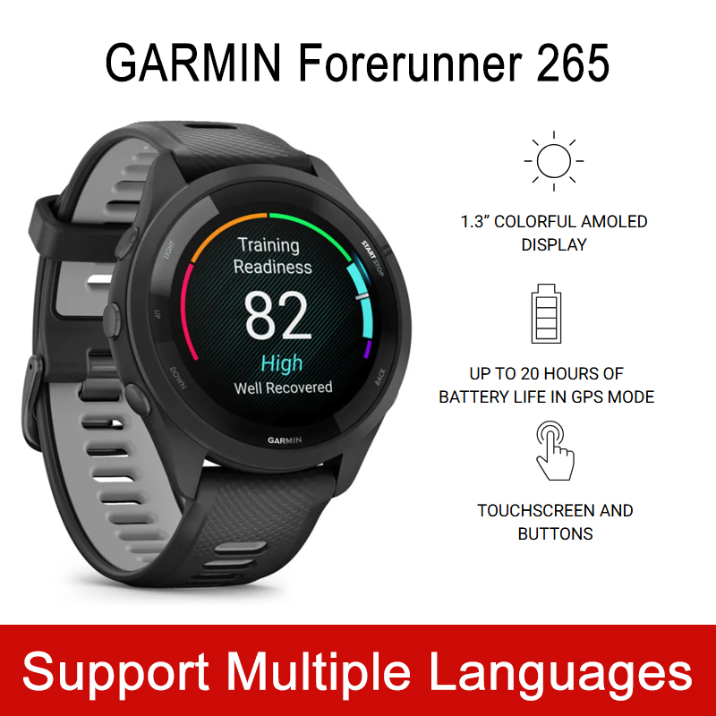 การ์มิน ฟอร์รันเนอร์ 265 สมาร์ - Timex Watches Smartwatch บทวิจารณ์และราคา