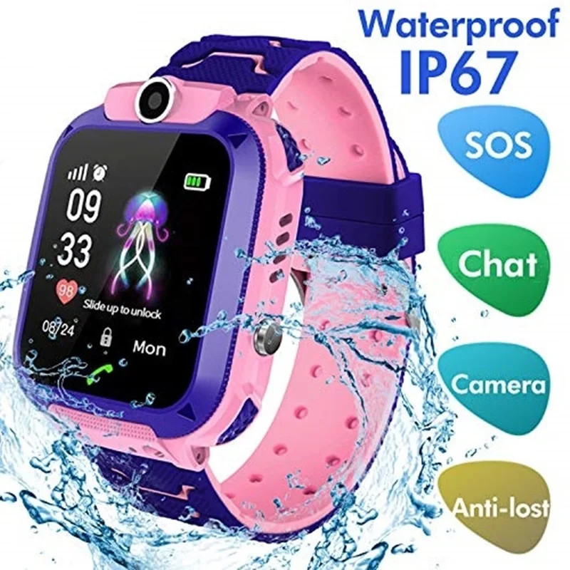 2G เด็กดูสมาร์ท SOS โทรตําแหน่ - Smartwatch Watches For Girls บทวิจารณ์และราคา