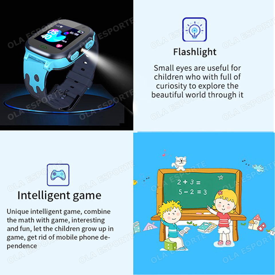 นาฬิกาอัจฉริยะสำหรับเด็ก รุ่นใ - Smartwatch Watches For Girls บทวิจารณ์และราคา