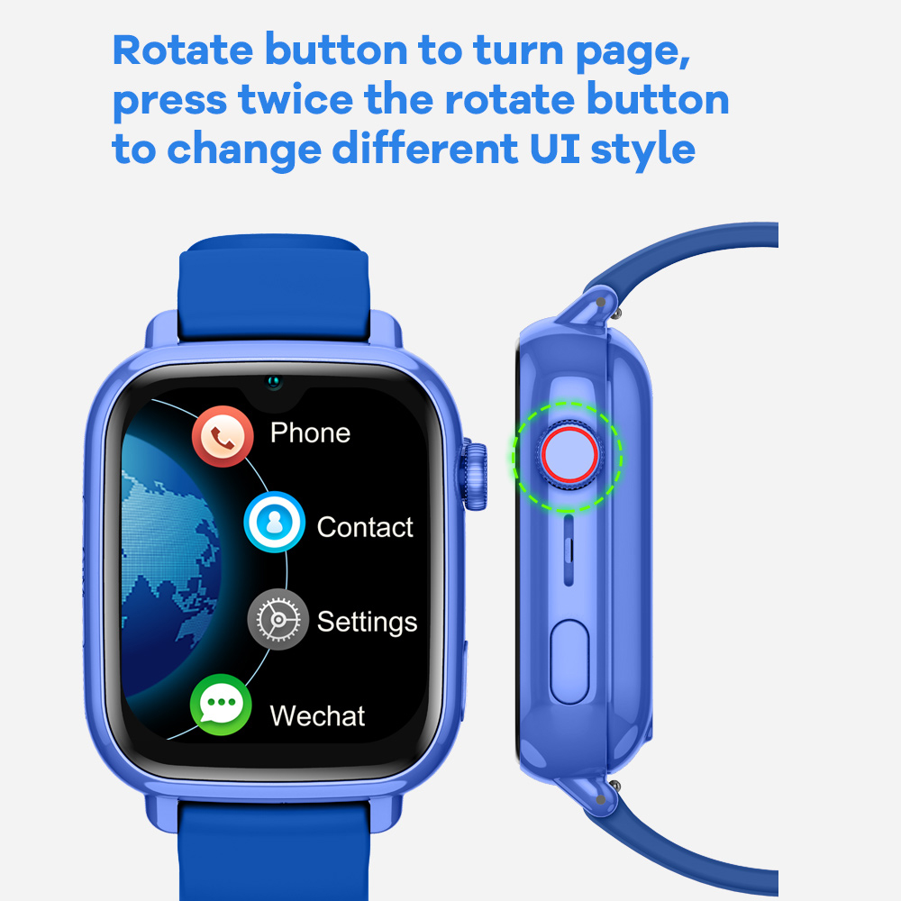 4G สมาร์ทนาฬิกาเด็กนาฬิกาโทรศั - Smartwatch Watches For Kids With Gps บทวิจารณ์และราคา