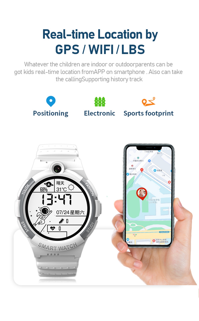 Wonlex นาฬิกาติดตามตำแหน่งสมาร - Smartwatch Watches For Kids With Gps บทวิจารณ์และราคา