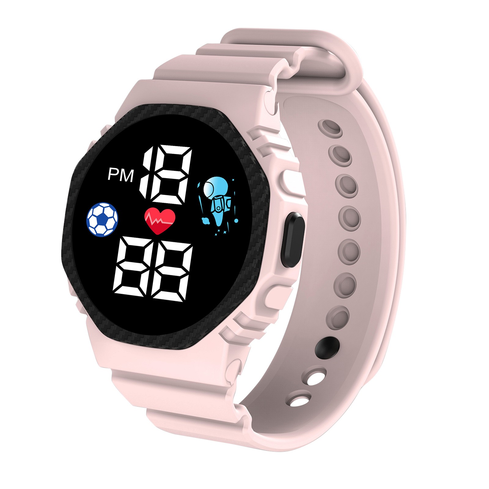 สมาร์ทวอท์ชหลากสีสำหรับเด็กเด็ - Smartwatch Digital Watches For Kid Girl บทวิจารณ์และราคา