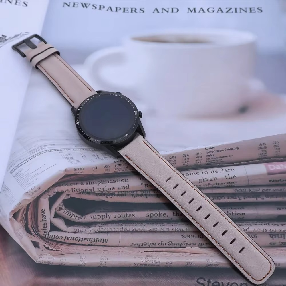 สายหนังวินเทจขนาด 20 มม. และ 2 - Smartwatch Vintage Watches For Women บทวิจารณ์และราคา