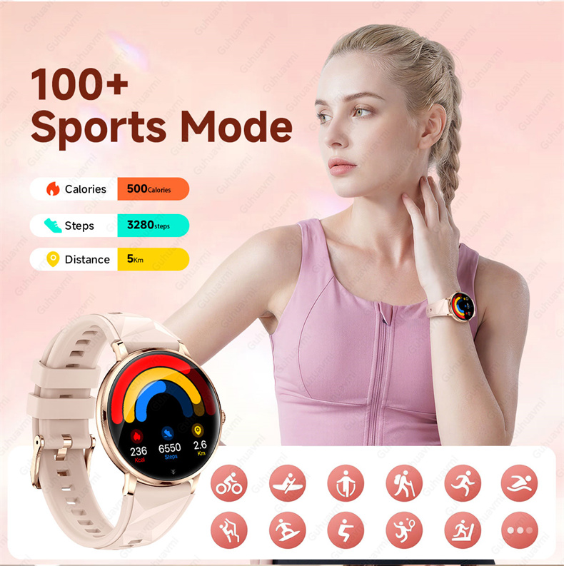 สมาร์ทวอทช์แฟชั่นใหม่สำหรับผู้ - Watches Ladies Smartwatch บทวิจารณ์และราคา