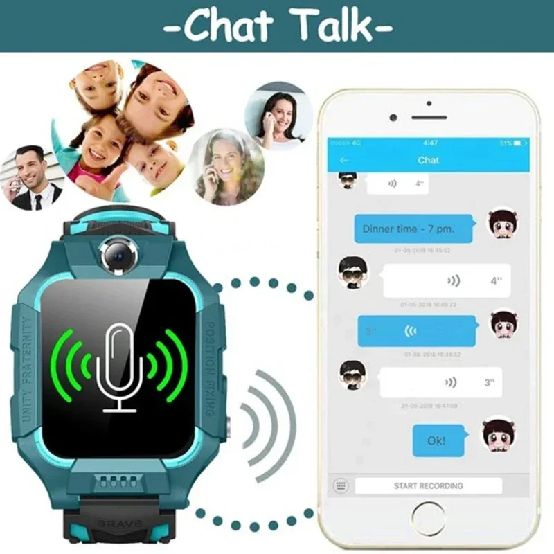 XIAOMI เด็ก 2G สมาร์ทนาฬิกา SO - Smartwatch Watches For Kids With Gps บทวิจารณ์และราคา