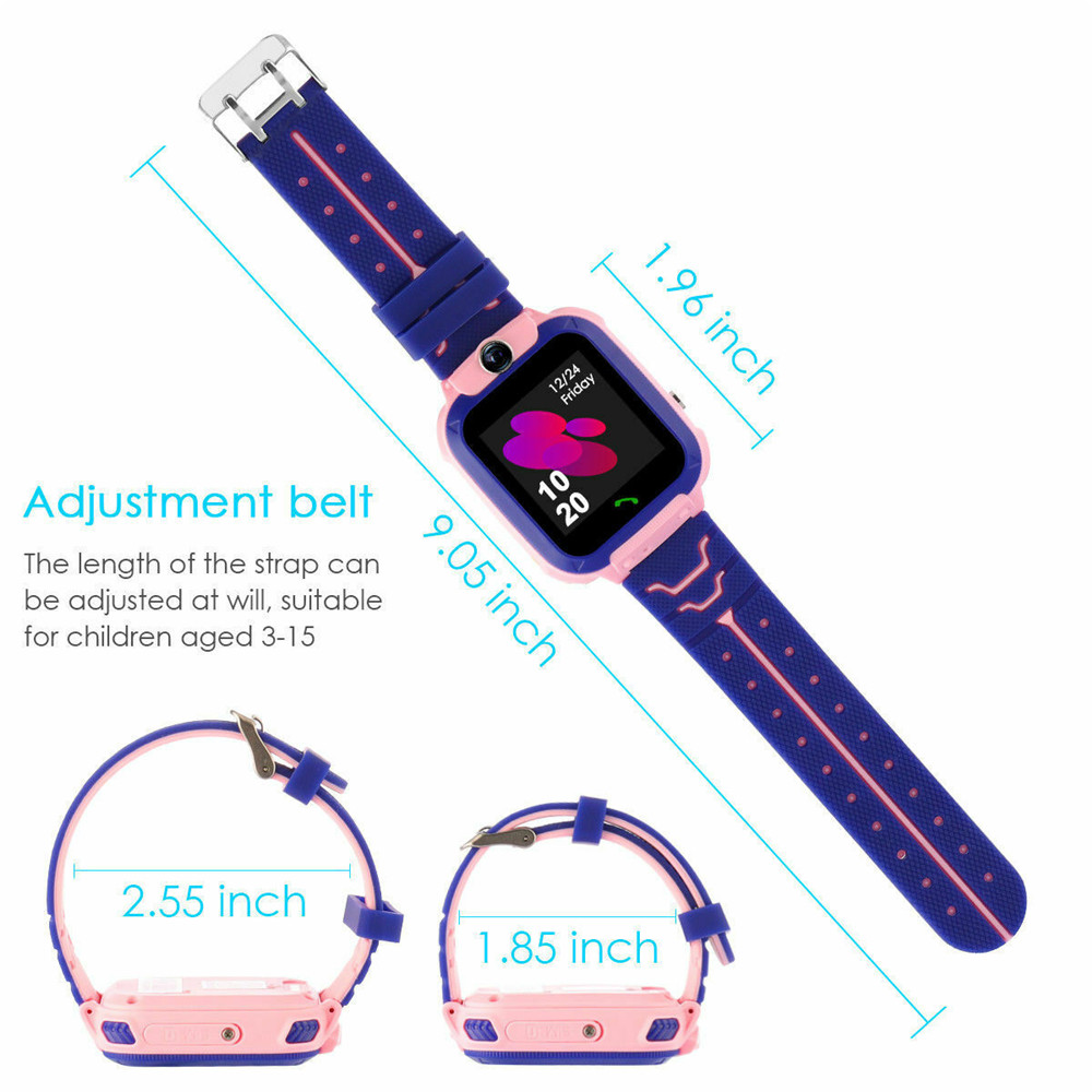 Q12 เด็กดูสมาร์ท 2G SOS โทรตํา - Smartwatch Watches For Girls บทวิจารณ์และราคา