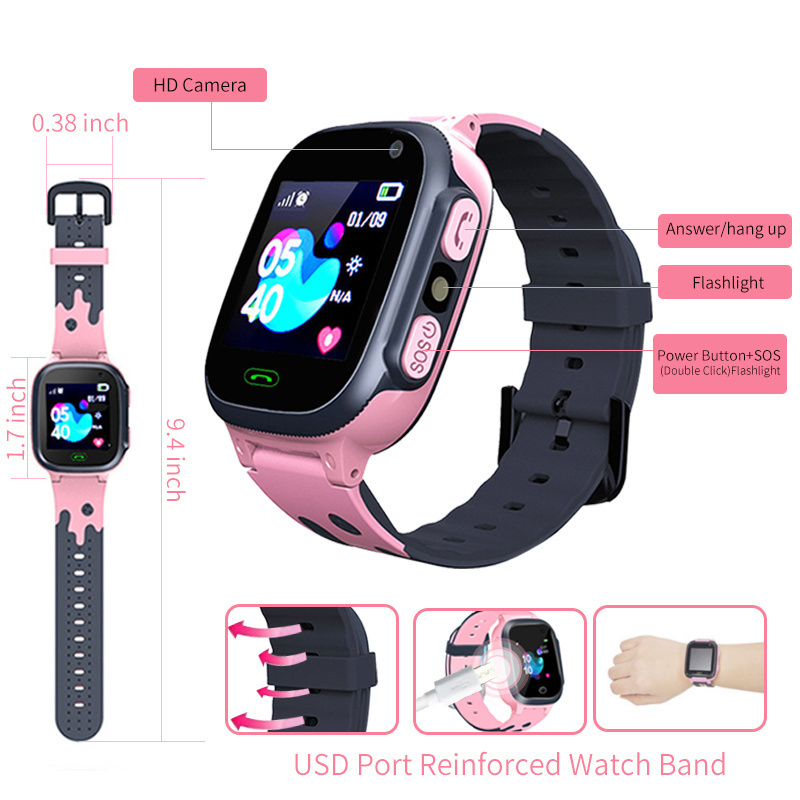 เด็กดูสมาร์ทนาฬิกาอัจฉริยะกันน - Smartwatch Watches For Girls บทวิจารณ์และราคา