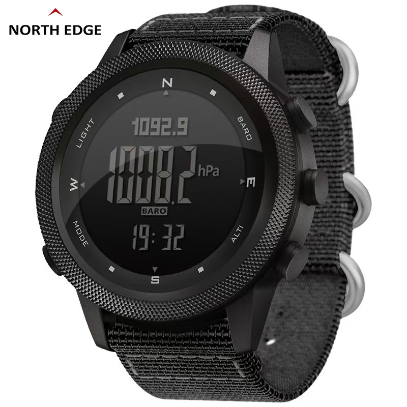 นาฬิกาข้อมือสำหรับผู้ชาย NORTH - Altimeter Compass Watch บทวิจารณ์และราคา
