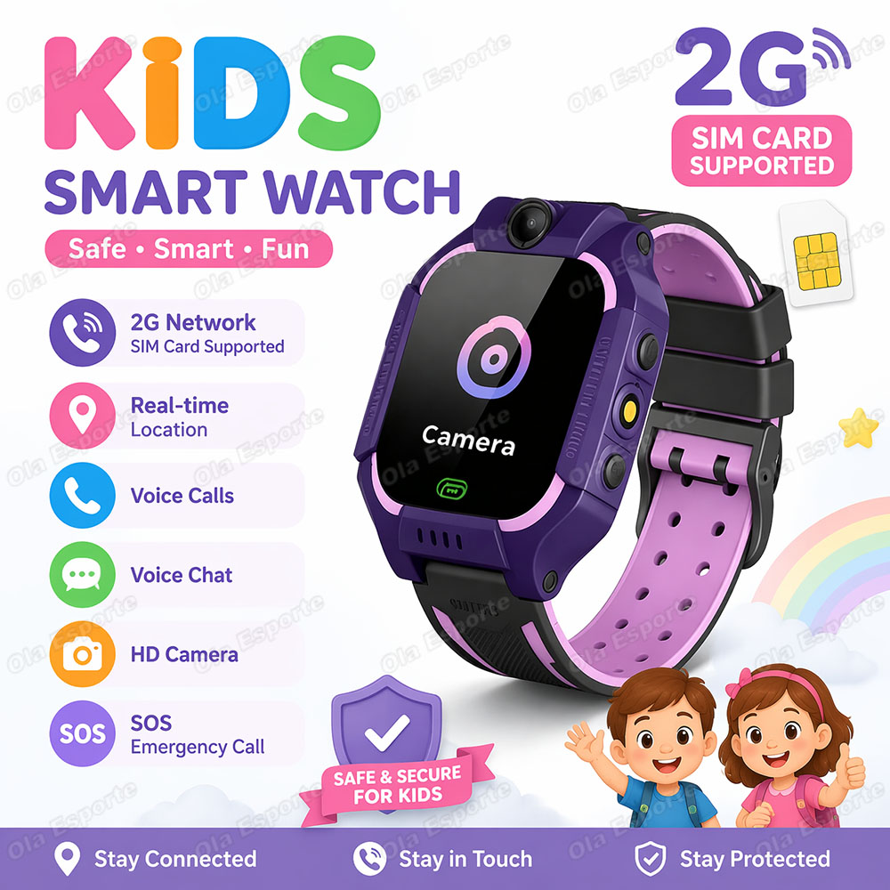 สมาร์ทวอทช์สำหรับเด็ก ใส่ซิมกา - Smartwatch Watches For Kids With Gps บทวิจารณ์และราคา