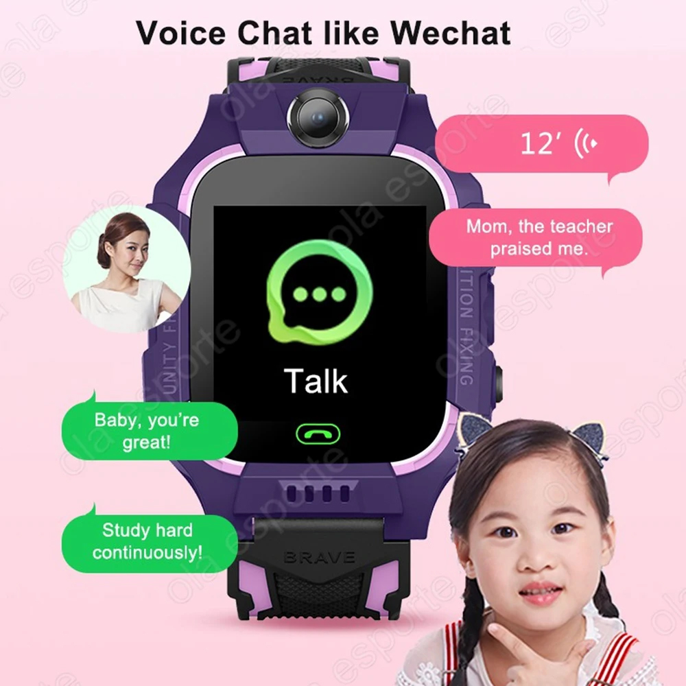 สมาร์ทวอทช์สำหรับเด็ก ใส่ซิมกา - Smartwatch Watches For Kids With Gps บทวิจารณ์และราคา
