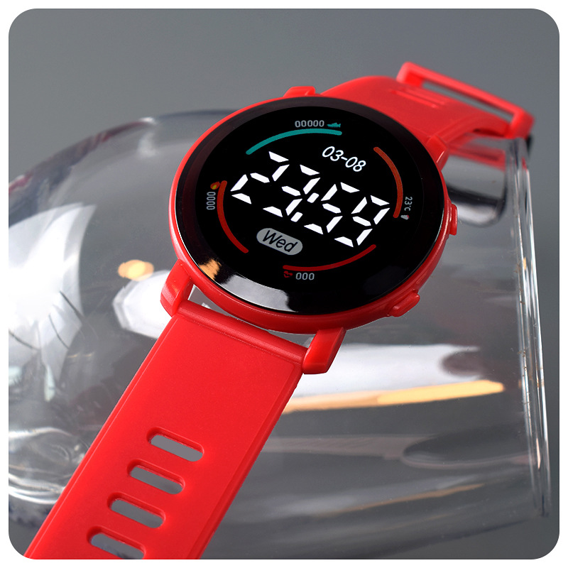 นาฬิกา LED แฟชั่นกีฬา นาฬิกาดิ - Smartwatch Watches For Girls บทวิจารณ์และราคา