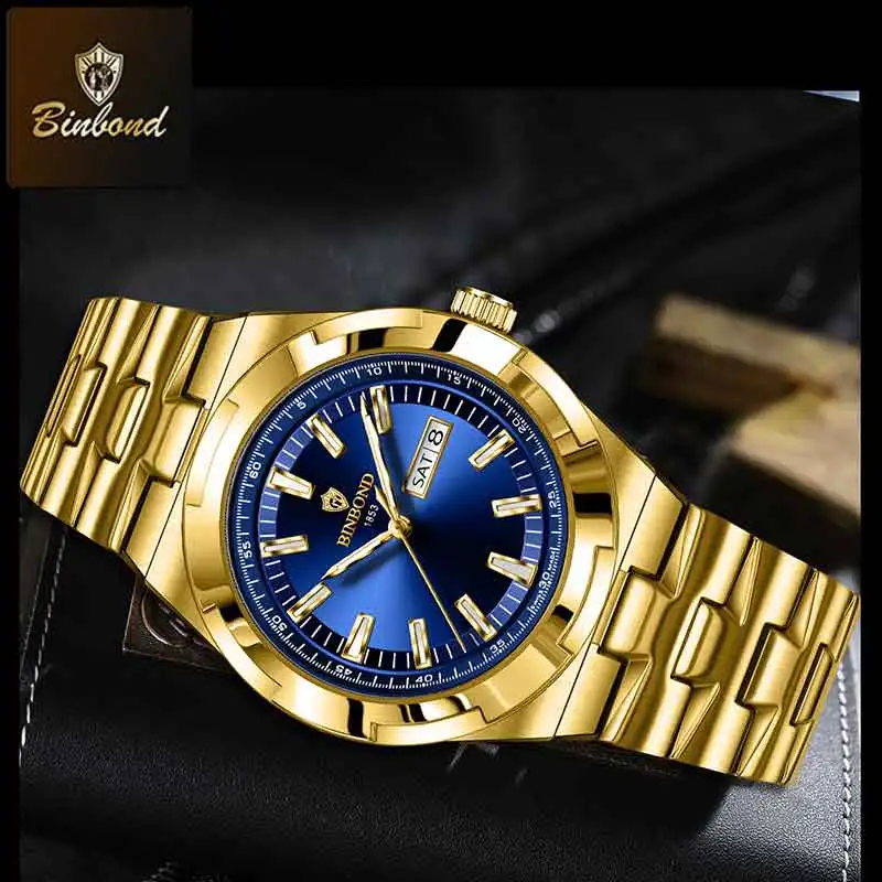 BINBOND นาฬิกาข้อมือควอตซ์สำหร - Timex Watches Smartwatch บทวิจารณ์และราคา