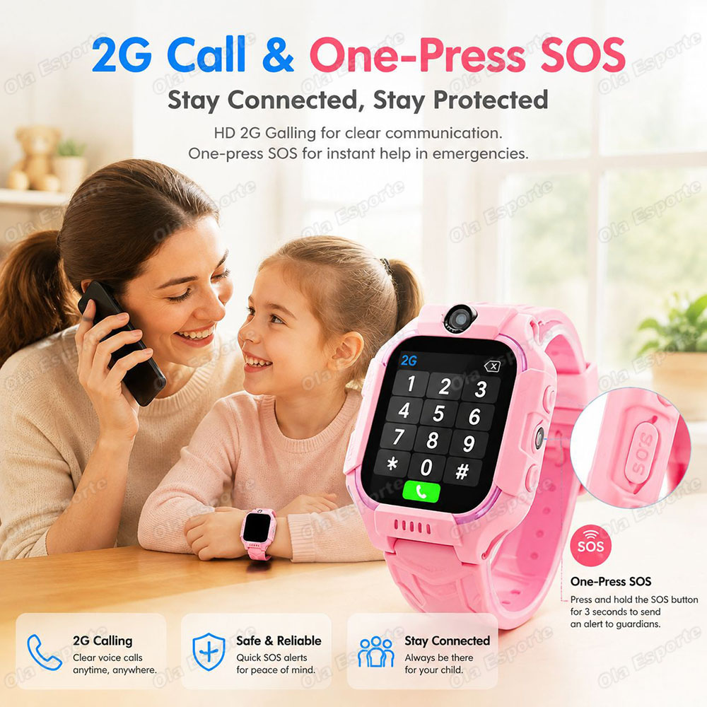 นาฬิกาอัจฉริยะสำหรับเด็ก 5G รุ - Smartwatch Watches For Girls บทวิจารณ์และราคา