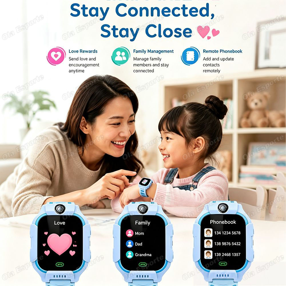 นาฬิกาอัจฉริยะสำหรับเด็ก 5G รุ - Smartwatch Watches For Girls บทวิจารณ์และราคา