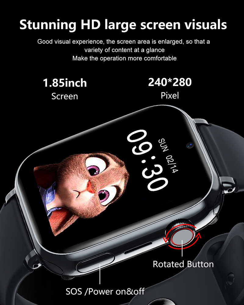 นาฬิกาอัจฉริยะสำหรับเด็กขายดี  - Smartwatch Watches For Kids With Gps บทวิจารณ์และราคา