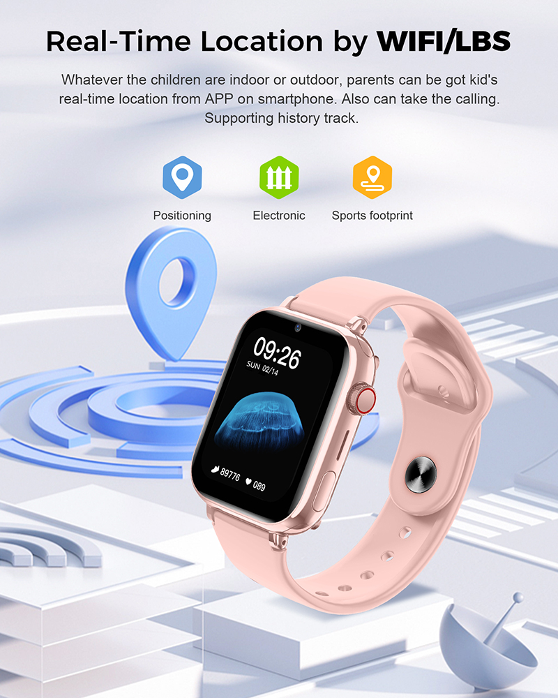 นาฬิกาอัจฉริยะสำหรับเด็กขายดี  - Smartwatch Watches For Kids With Gps บทวิจารณ์และราคา