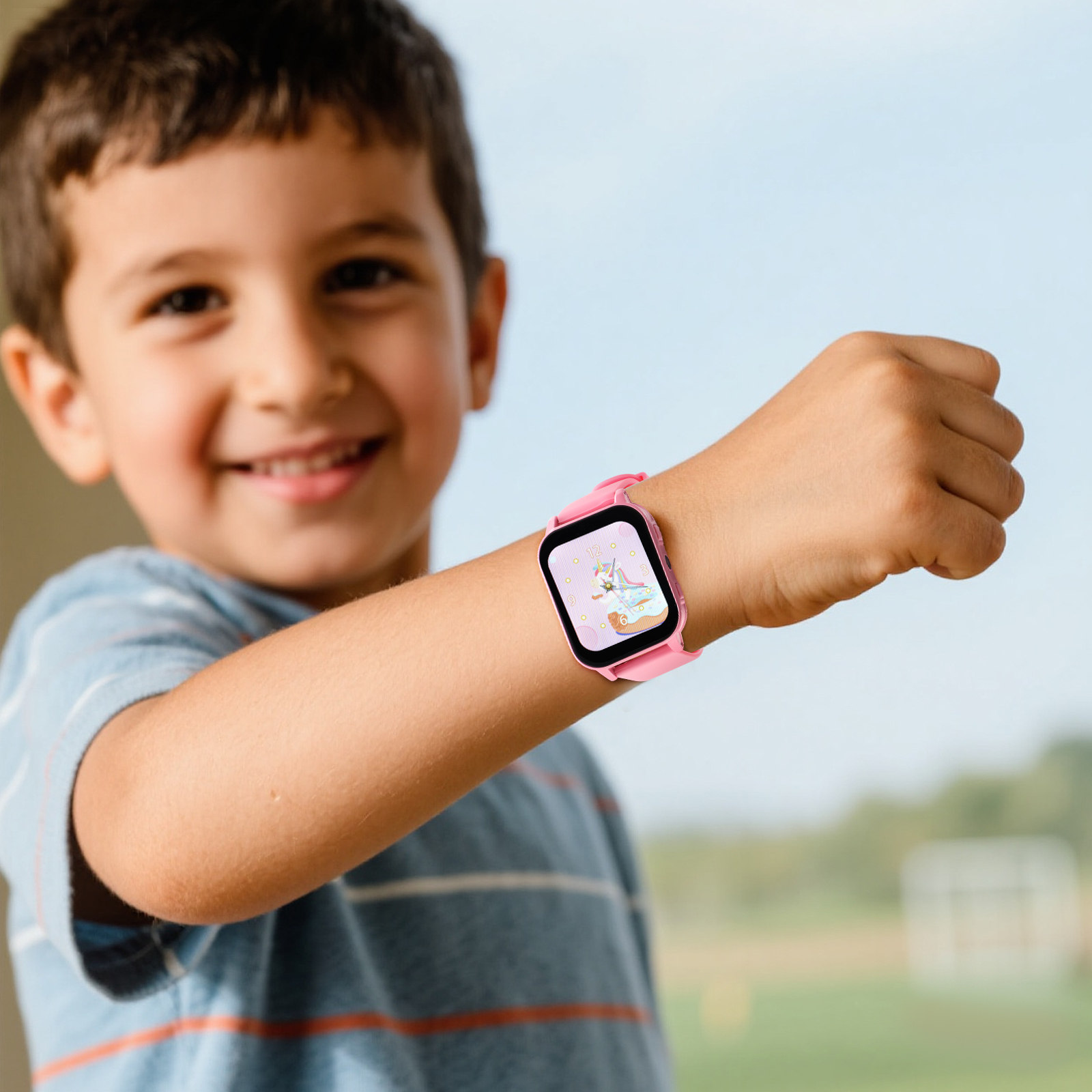 นาฬิกาสำหรับเด็กพร้อมเกม นาฬิก - Smartwatch Digital Watches For Kid Girl บทวิจารณ์และราคา